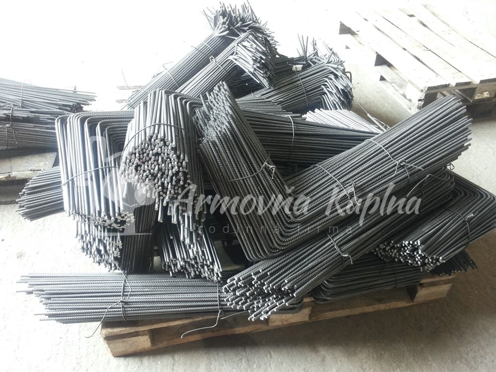 Armovňa Senec - Strihanie a ohýbanie betonárskej ocele podľa požiadaviek zákazníka
