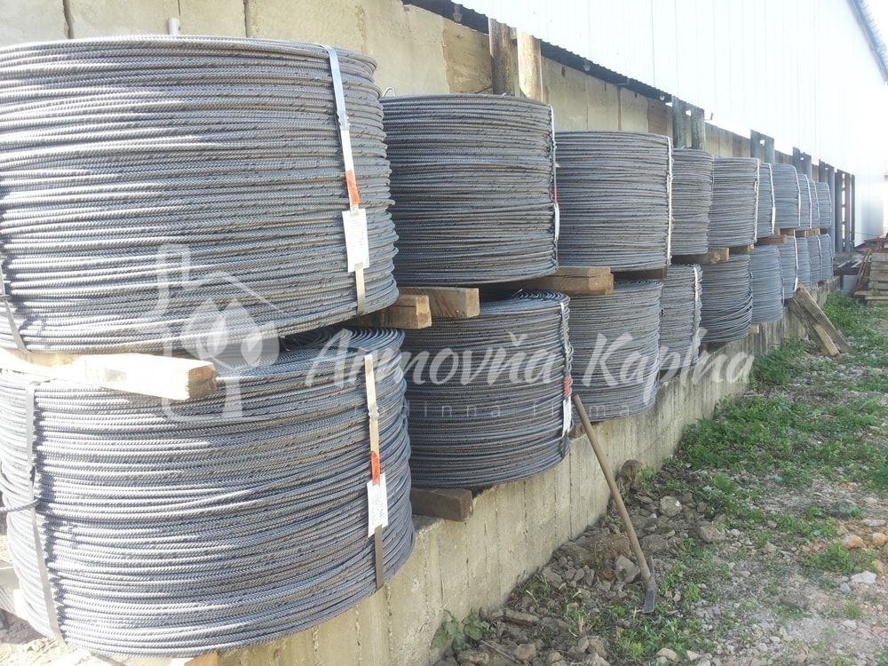 Armovňa Senec - Strihanie a ohýbanie betonárskej ocele podľa požiadaviek zákazníka