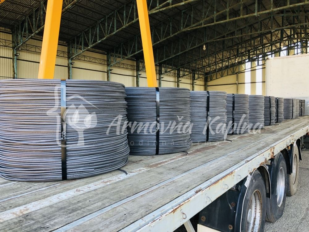 Armovňa Senec - Strihanie a ohýbanie betonárskej ocele podľa požiadaviek zákazníka