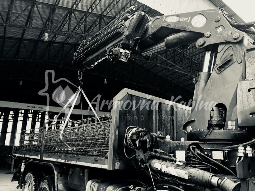 Armovňa Senec - Strihanie a ohýbanie betonárskej ocele podľa požiadaviek zákazníka