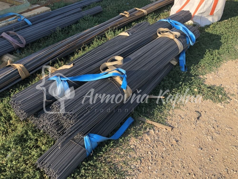 Armovňa Senec - Strihanie a ohýbanie betonárskej ocele podľa požiadaviek zákazníka