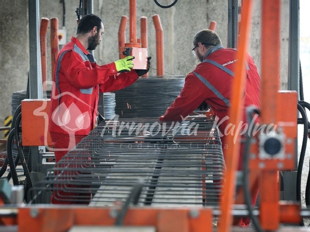 Armovňa Senec - Výroba armokošov - Viazanie armokošov do základových pásov, prekladov, vencov, pätieka a stĺpov