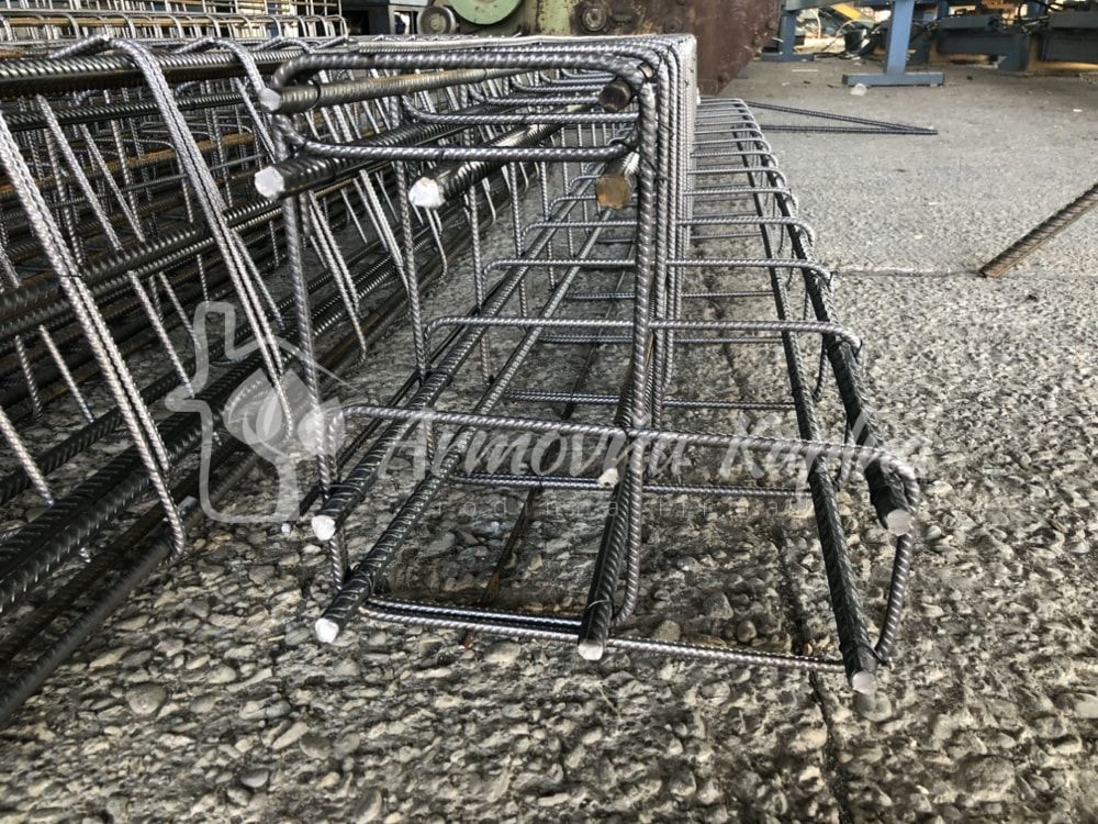 Armovňa Senec - Výroba armokošov - Viazanie armokošov do základových pásov, prekladov, vencov, pätieka a stĺpov