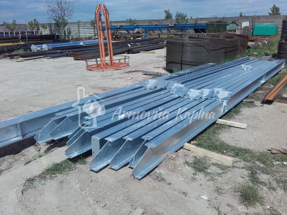 Armovňa Senec - Zámočnícka výroba - Výroba a montáž oceľových konštrukcií